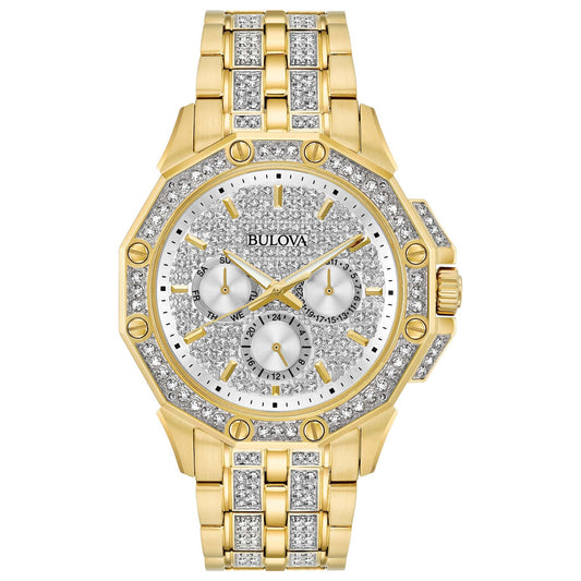 MENS OCTAVA & SWAROVSKI CRYSTAL WATCH