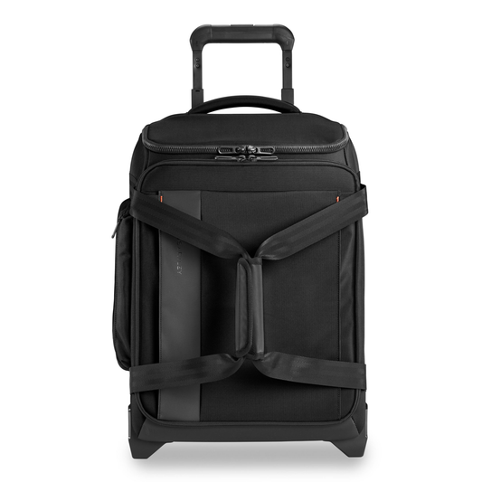 BRIGGS & RILEY ZDX INTERNATIONAL CARRY-ON UPRIGHT DUFFLE - BLACK