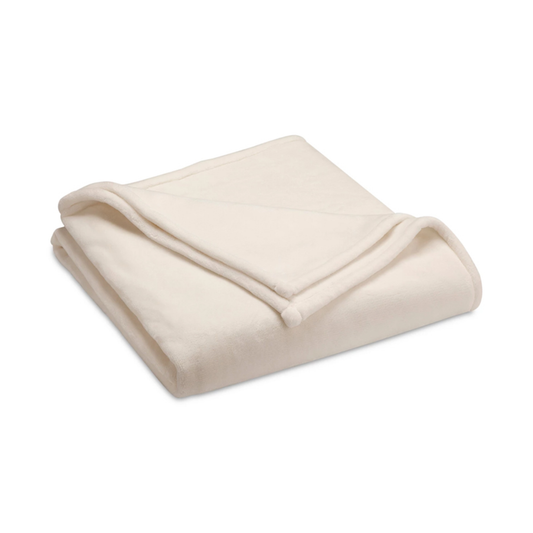 SHEARED MINK KING BLANKET - (IVORY)