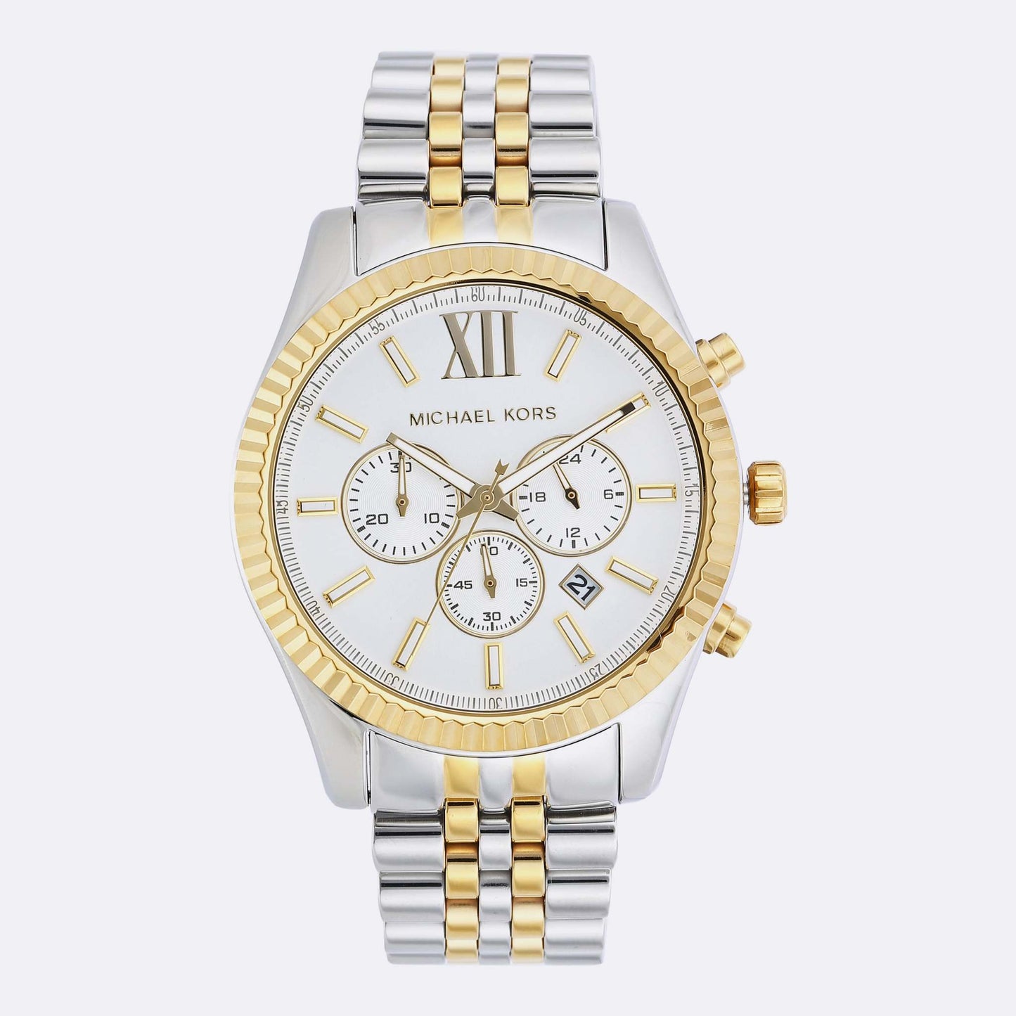 MENS LEXINGTON TWO-TONE CHRONOGRAPH WATCH