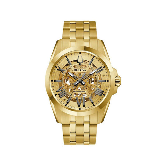 MENS SUTTON AUTOMATIC WATCH SKELETON DIAL