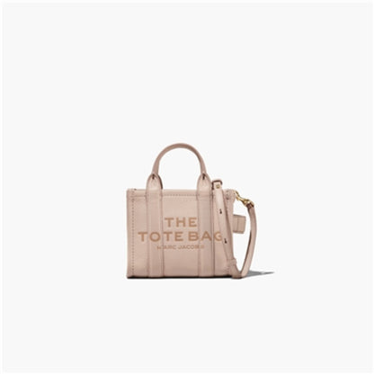 The Leather Crossbody Tote Bag, Rose