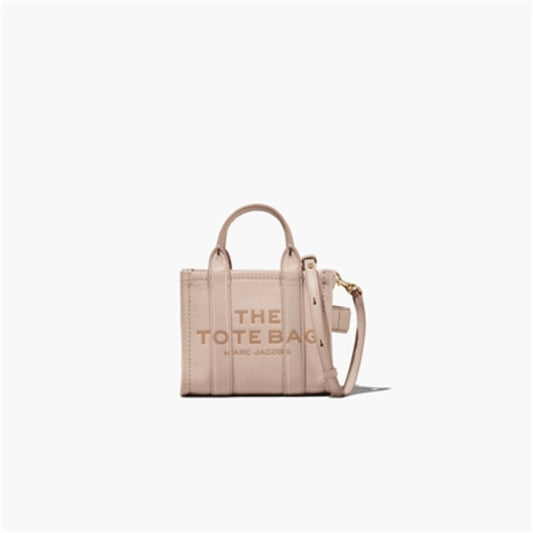 The Leather Crossbody Tote Bag, Rose
