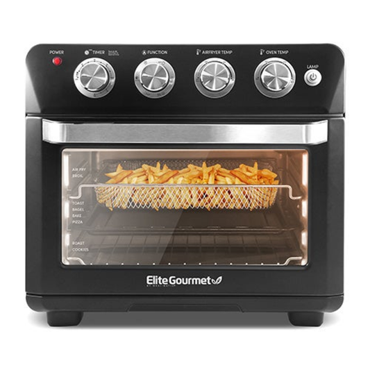 25L DIGITAL AIR FRYER OVEN BLACK
