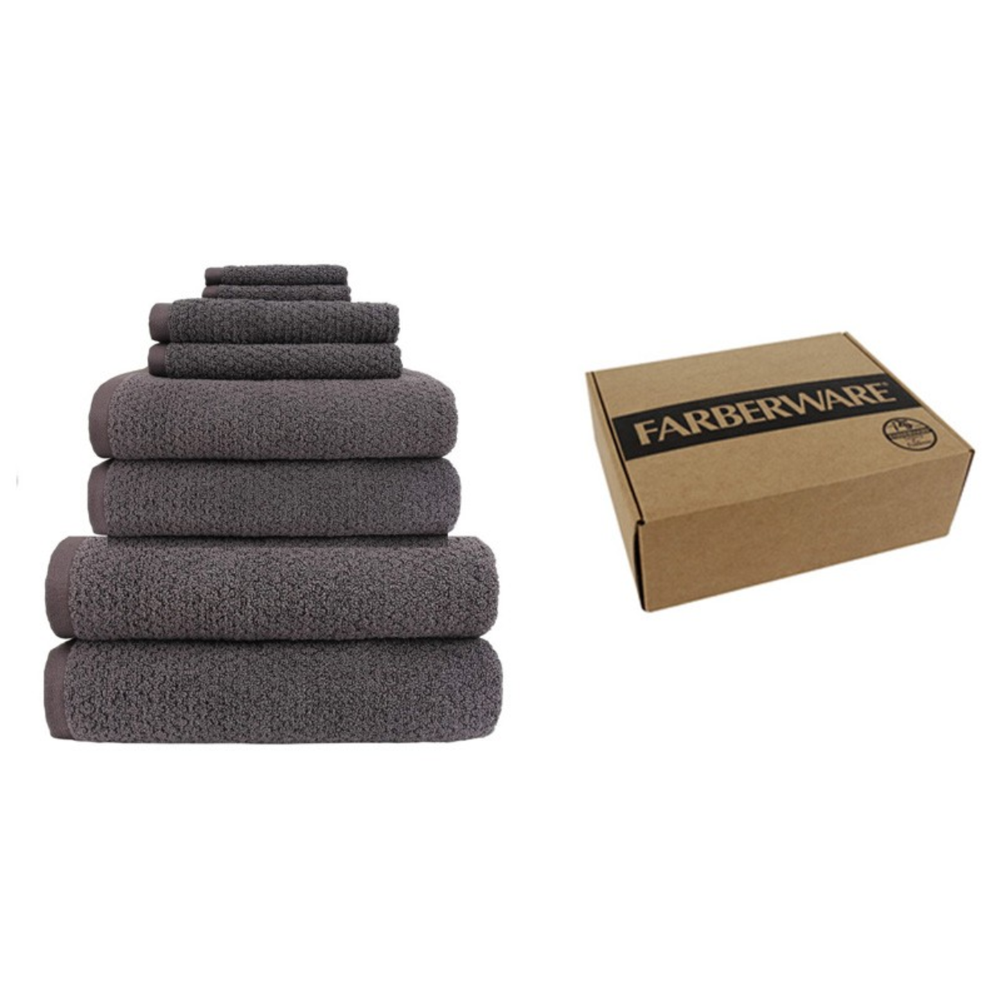 SIGNATURE BT 8PCS SET FULLY DYED-(CHARCOAL)