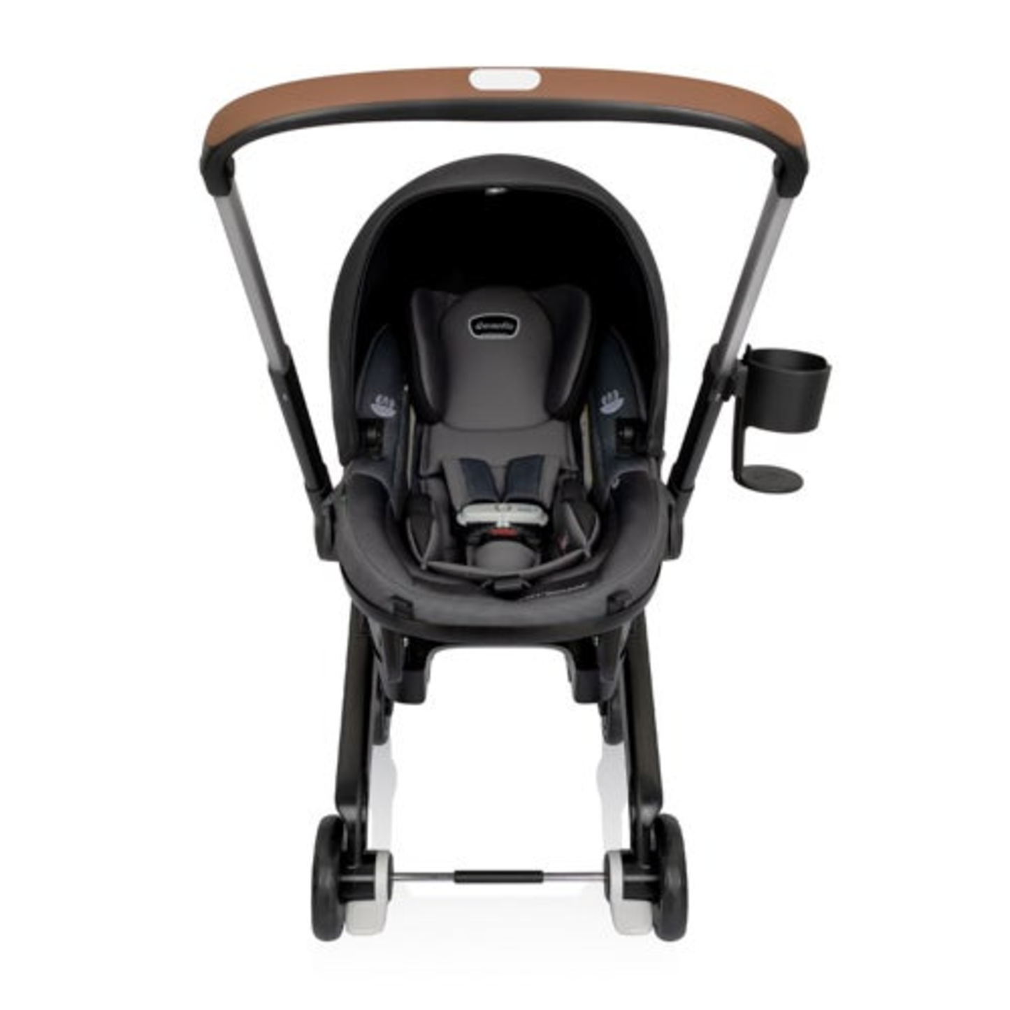 SHYFT DUALRIDE CAR SEAT & STROLLER COMBO W/ CARRYALL STORAGE BAG BOONE GRAY