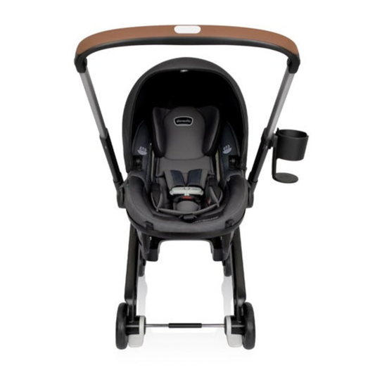 SHYFT DUALRIDE CAR SEAT & STROLLER COMBO W/ CARRYALL STORAGE BAG BOONE GRAY