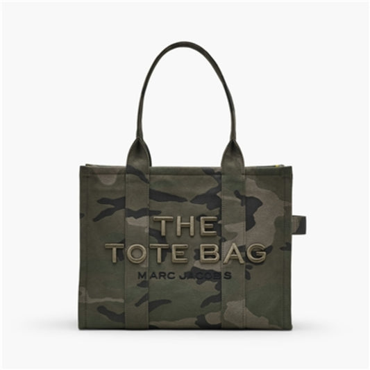 The Camo Jacquard Large Tote Bag, Camo Multi