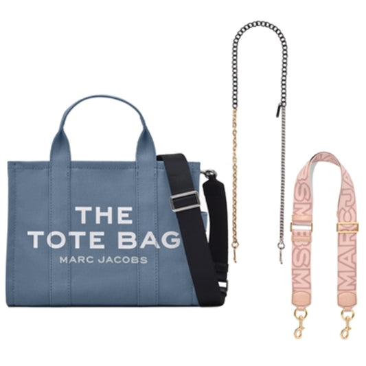 Multi Strap Medium Tote Bundle, Blue Multi