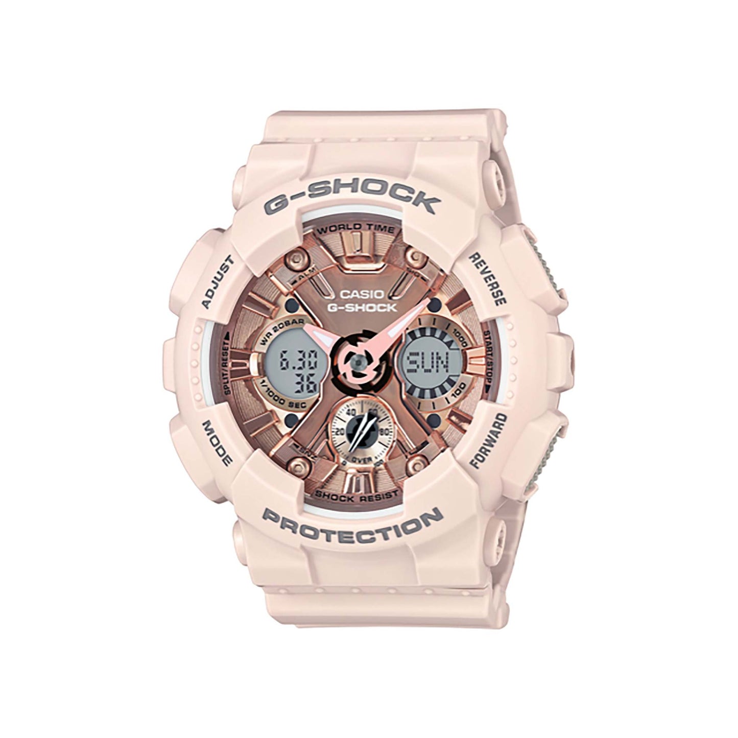 LADIES G-SHOCK S SERIES ANALOG/DIGITAL WATCH