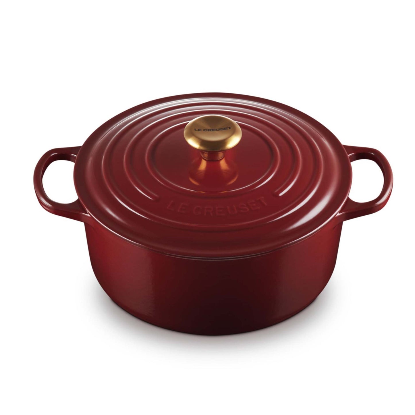 5.5QT SIGNATURE CAST IRON ROUND DUTCH OVEN RHONE