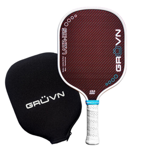 LAZR-16S PICKLEBALL PADDLE, RED/BLUE, 15.9"