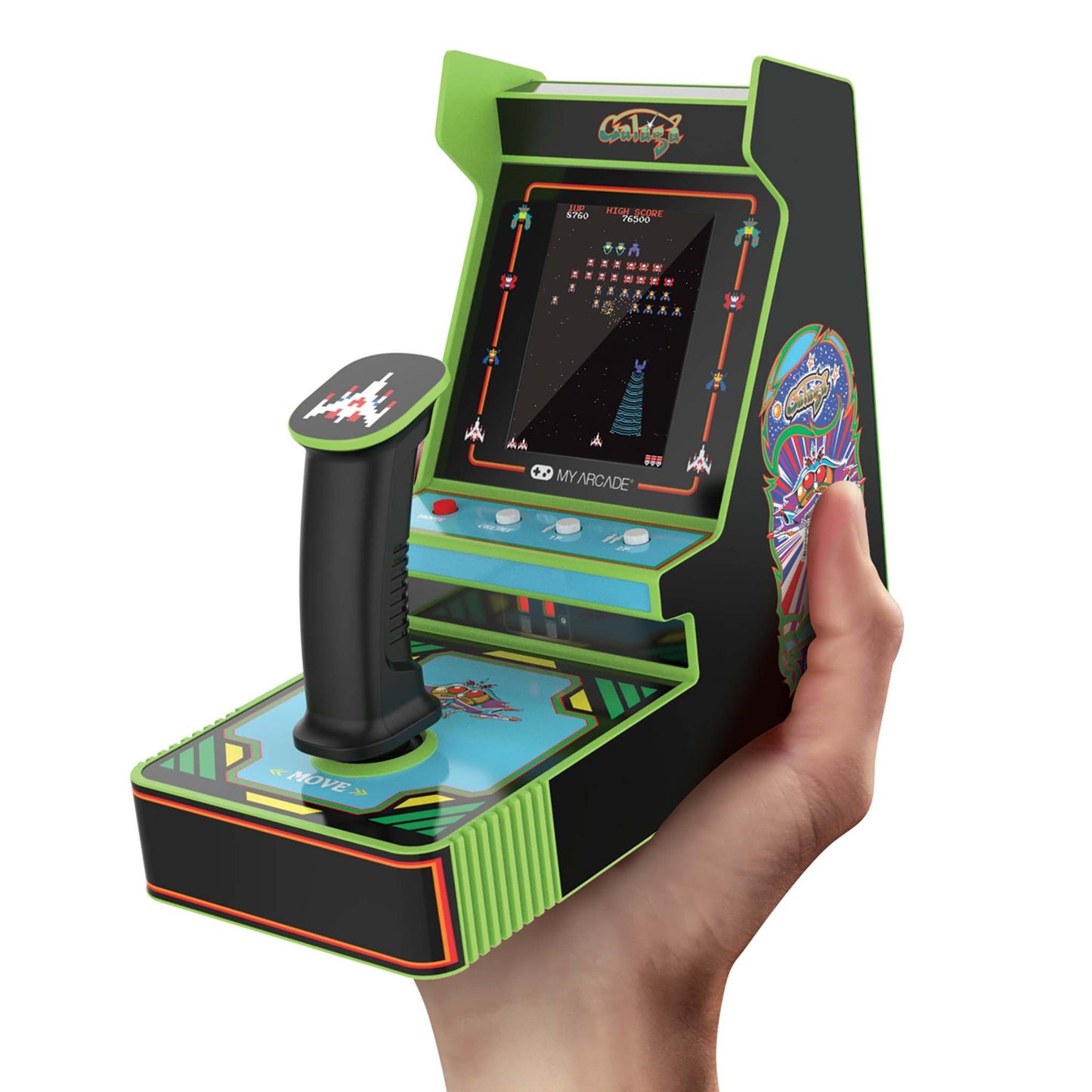 GALAGA JOYSTICK PLAYER COLLECTIBLE RETRO GAME