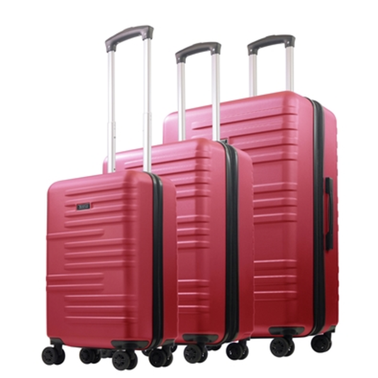 HARDSIDE LUGGAGE SET, GREEN, 3 PIECES