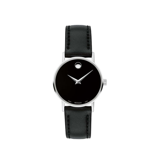 LADIES' CLASSIC MUSEUM & LEATHER STRAP WATCH, DIAL