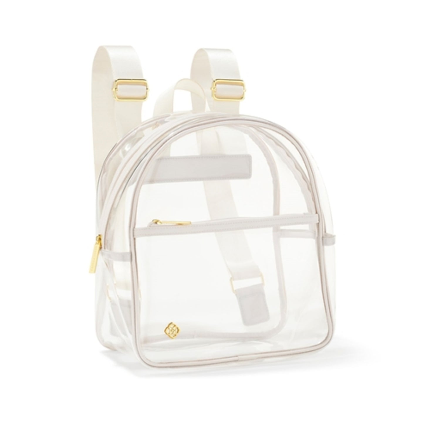 CLEAR BACK PACK, GOLD CLEAR