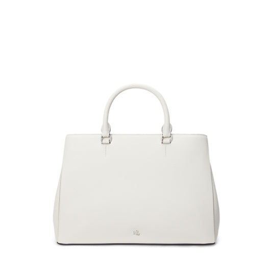Hanna 37 Large Satchel, Soft White