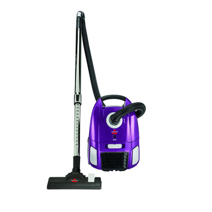 ZING BAGGED CANISTER VACUUM W/ MULTI-LEVEL FILTRATION SYSTEM