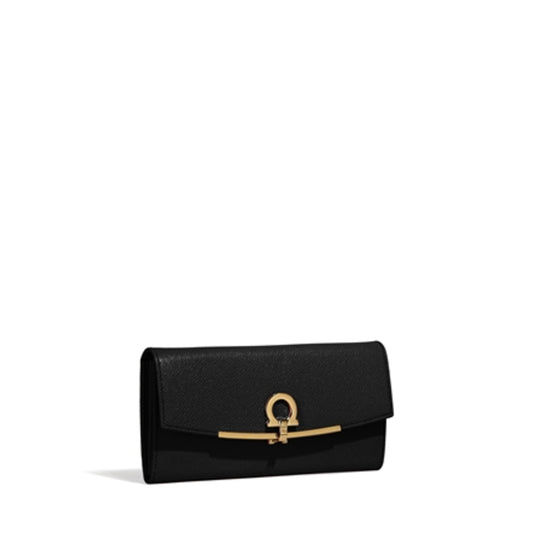 Icona Continental Wallet, Black