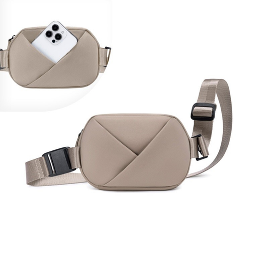 ORIGAMI SLING BAG + BELT BAG  - UNISEX (CHAMPAGNE)