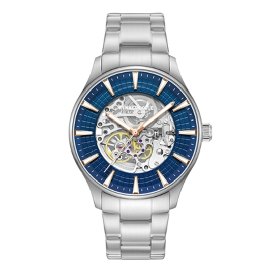MEN'S AUTOMATIC MVT WATCH, SILVER, STANDARD