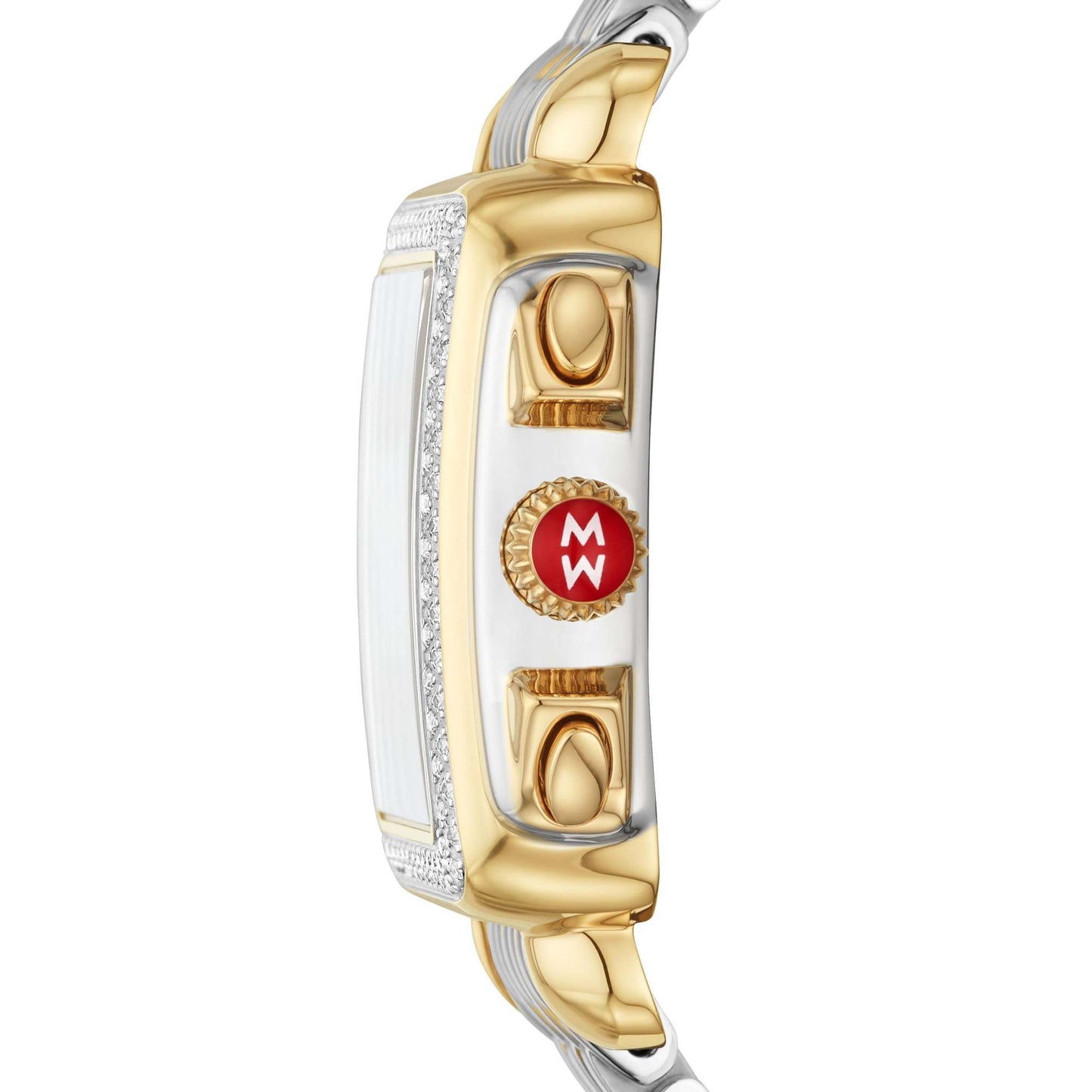 LADIES DECO 18K DIAMOND WATCH