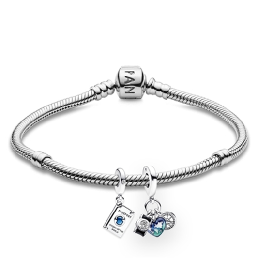 THE PASSPORT TO EVERYWHERE BRACELET, 6.7"