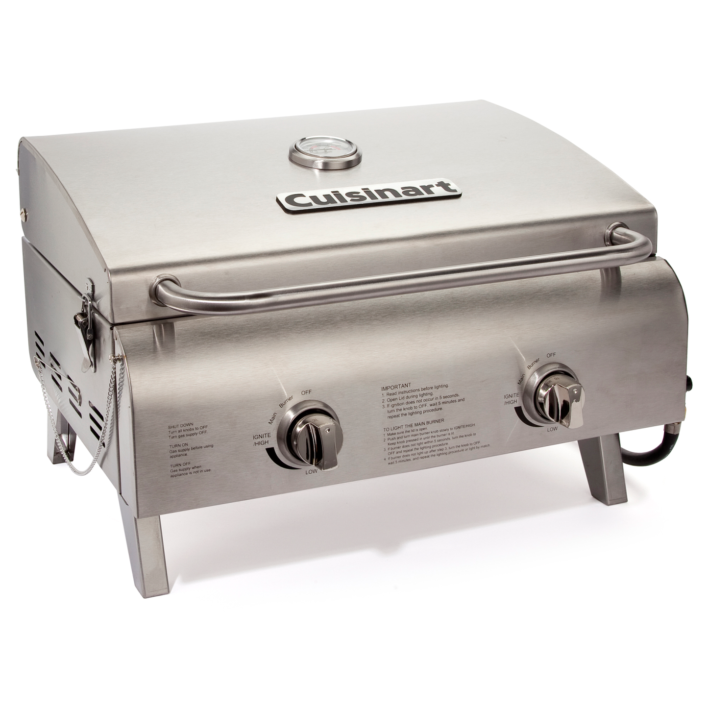 CHEF'S STYLE TABLETOP GRILL