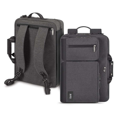 Duane Hybrid Briefcase/Backpack Black