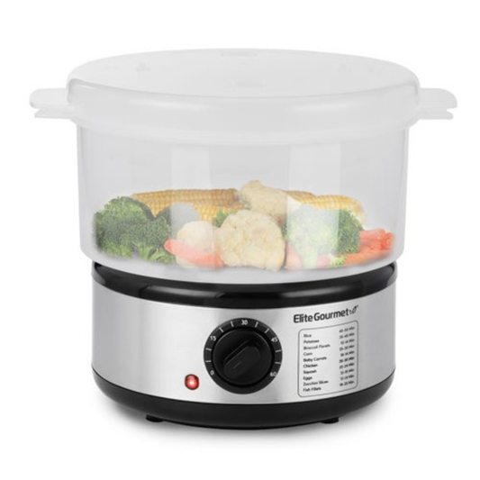 2.5QT 1-TIER COMPACT STAINLESS STEEL FOOD STEAMER
