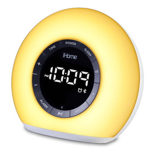 COLOR CHANGING BLUETOOTH CLOCK RADIO