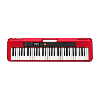 CASIOTONE 61 KEY PORTABLE KEYBOARD RED