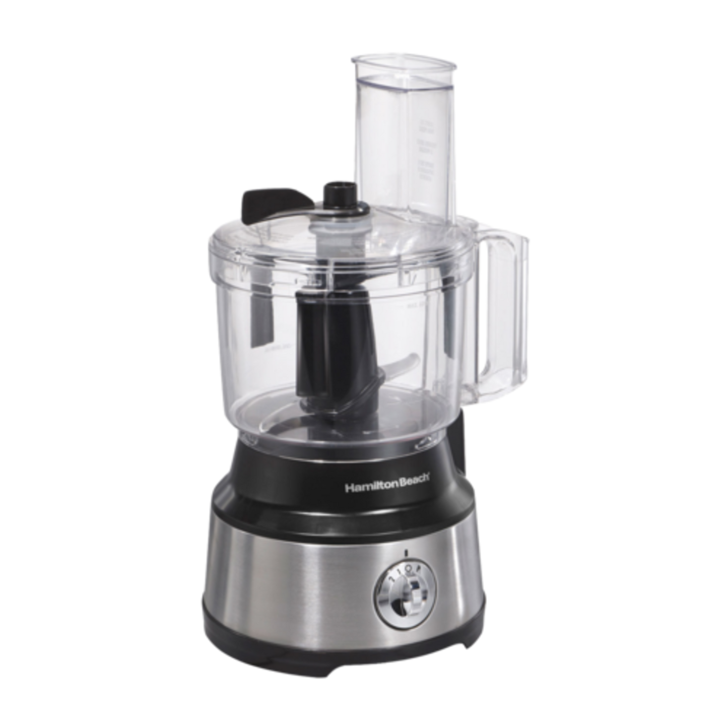 HAMILTON BEACH 10-CUP FOOD PROCESSOR WITH BOWL SCRAPER