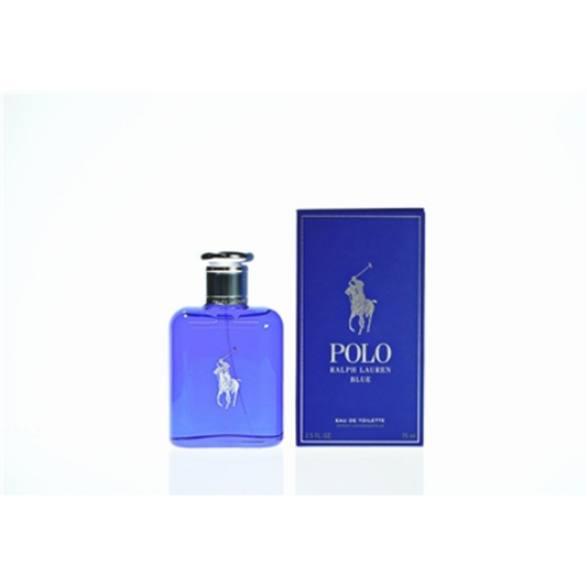 POLO BLUE REFILLABLE EDT FOR MEN, 2.5 OZ