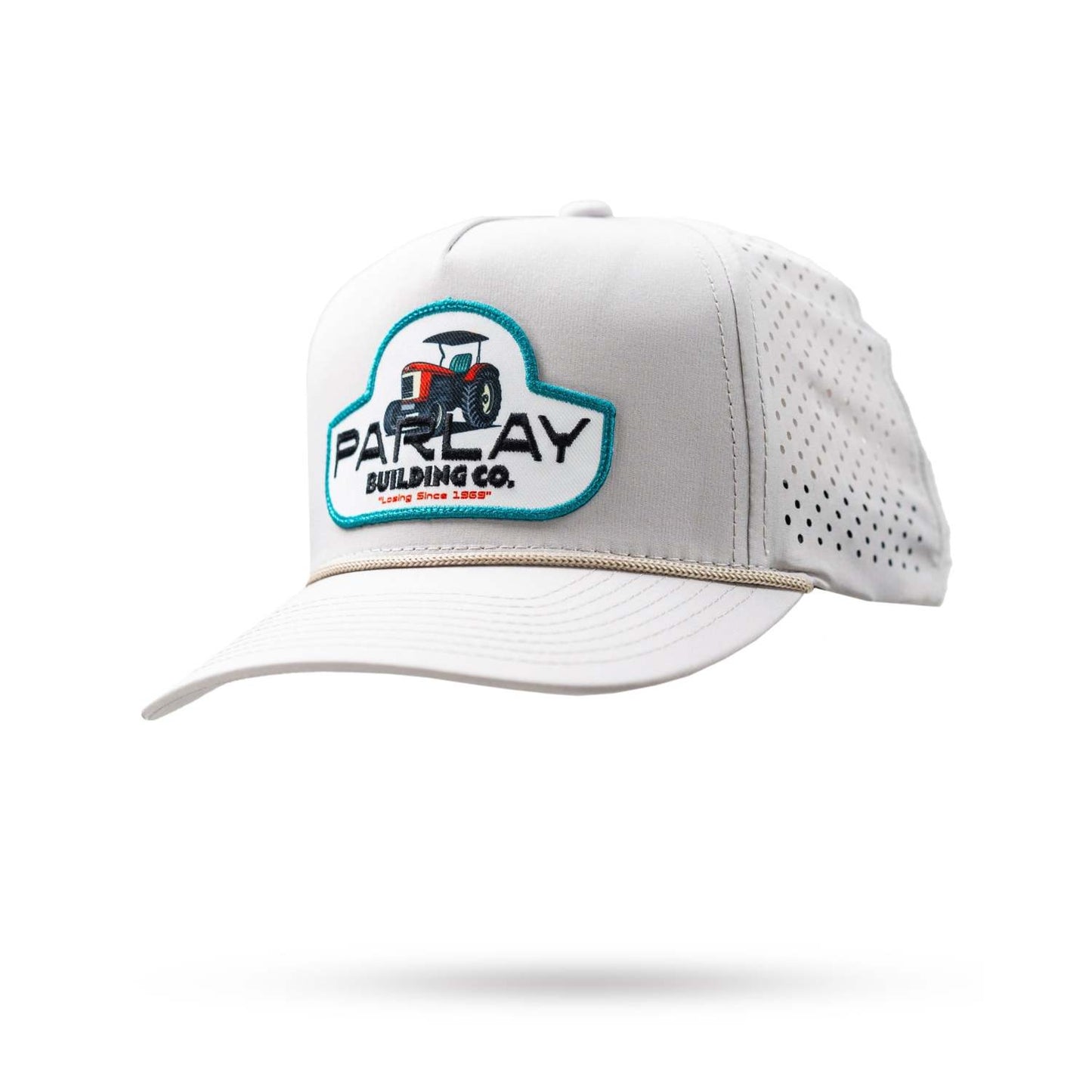 PERFORATED ROPE HAT - PARLAY BUILDING CO. - BONE