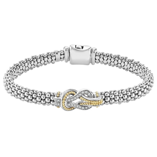 NEWPORT DIAMOND CAVIAR BRACELET, MEDIUM
