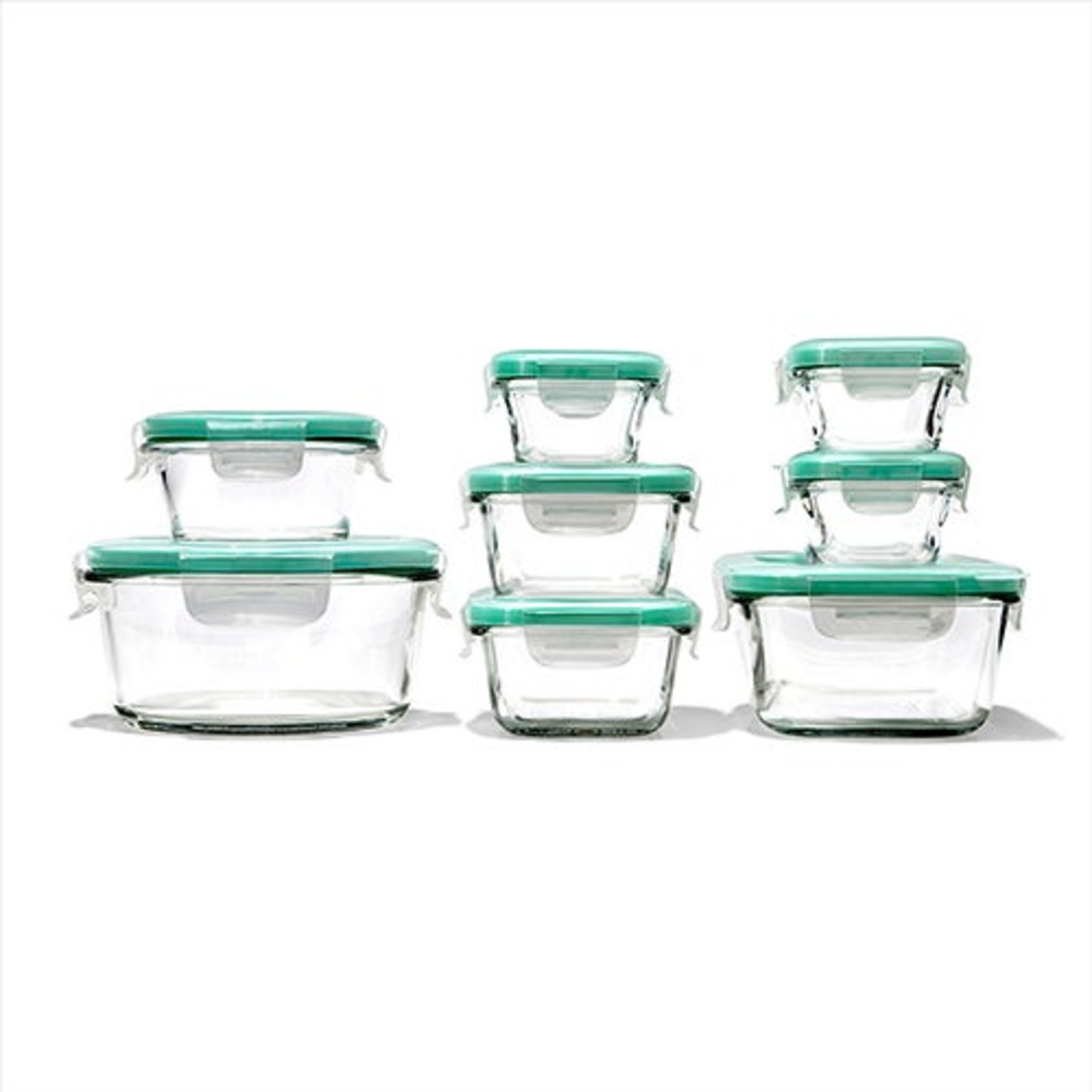 GOOD GRIPS 16PC SMART SEAL GLASS CONTAINER SET