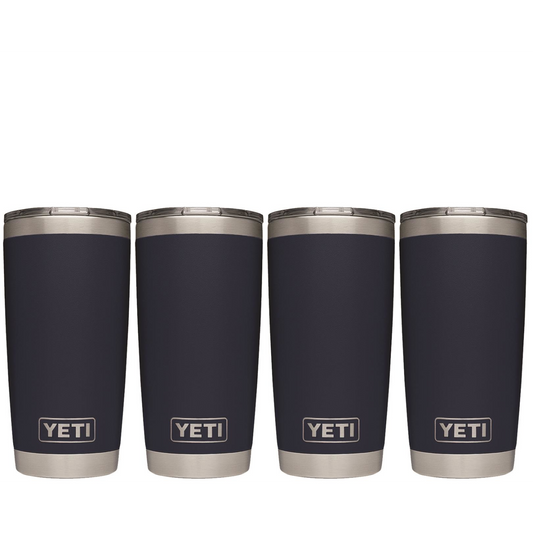 YETI RAMBLER 20 OZ. TUMBLER - NAVY (4-PACK)