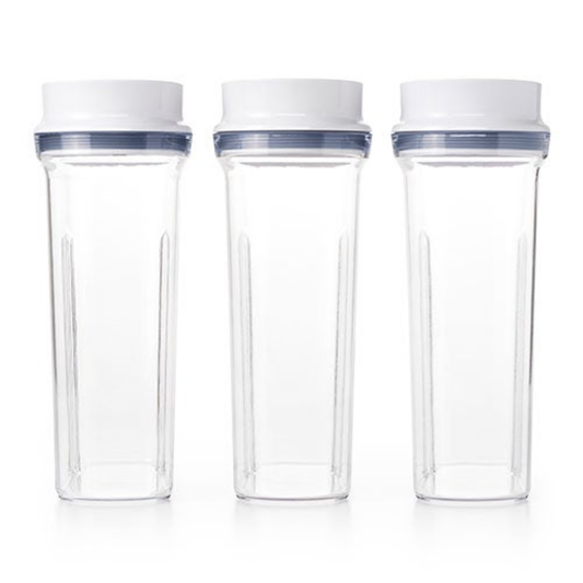 GOOD GRIPS 3PC POP CEREAL DISPENSER SET