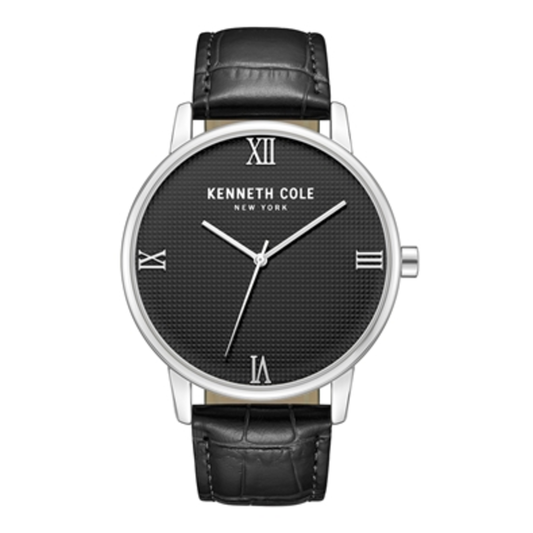 CLASSIC MENS WATCH, BLACK, MENS STANDARD