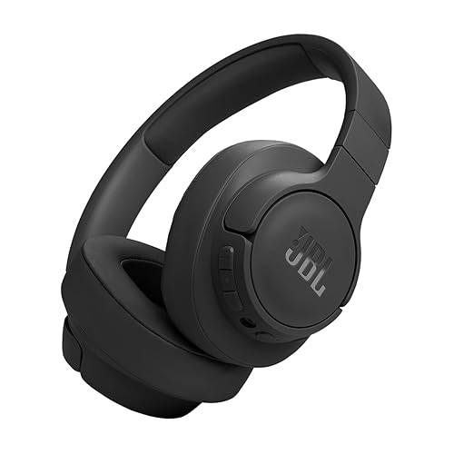 JBL Tune 770NC - Adaptive Noise Cancelling with Smart Ambient Wireless Over-Ear Headphones, Bluetooth 5.3, Up to 70H Battery Life with Speed Charge, Lightweight, Comfortable & Foldable Design