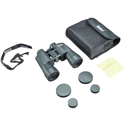 Bushnell Powerview 12x50 Wide Angle Binocular, Black