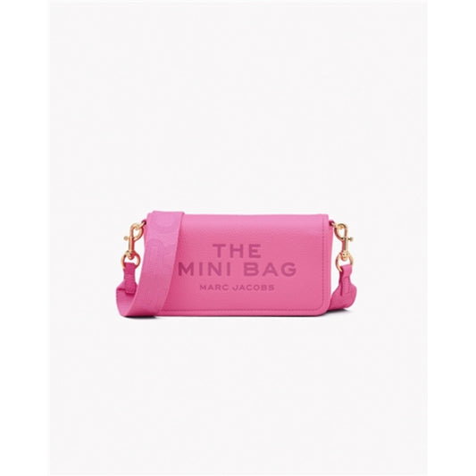 The Leather Mini Bag, Bow Pink