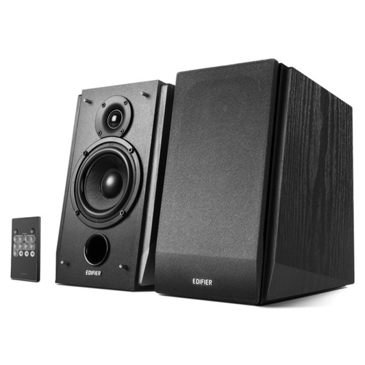 R1850DB BKSHLF SPKRS BLK