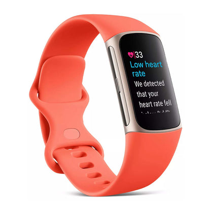 CHARGE 6 FITNESS TRACKER CORAL/CHAMPAGNE GOLD ALUMINUM