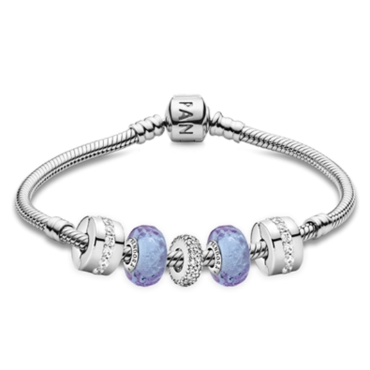 THE LAVENDER HAZE BRACELET, 6.7"