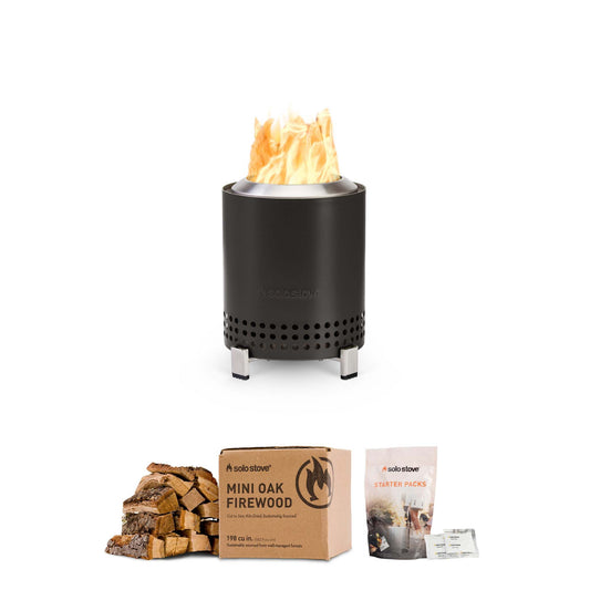 MESA TABLETOP PIT + WOOD FUEL PELLETS + STARTER PACK ASH