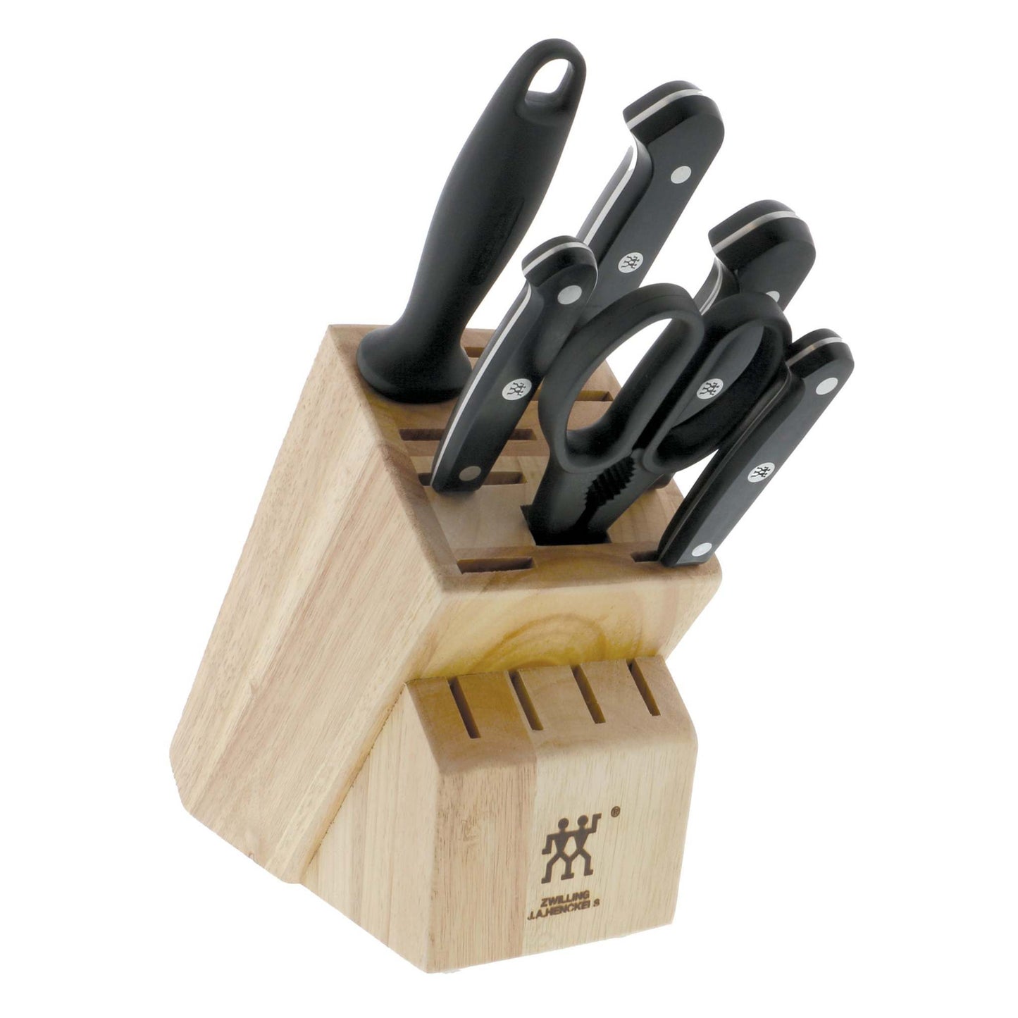 GOURMET 7PC KNIFE BLOCK SET