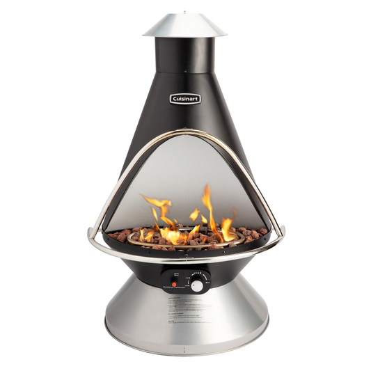 CHIMENEA PROPANE FIRE PIT