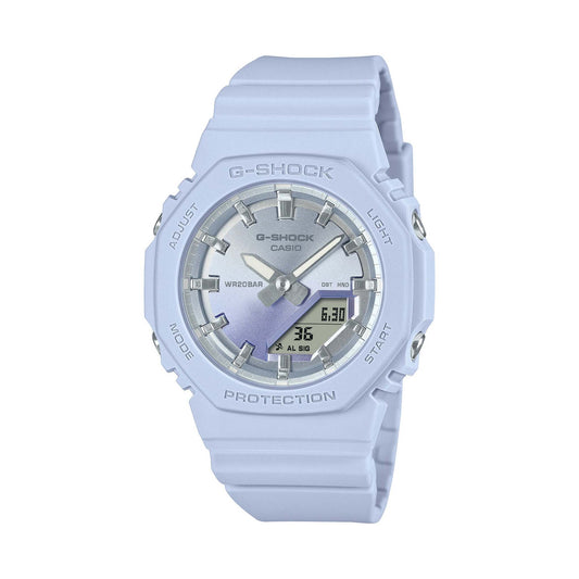 LADIES' SUNSET GLOW ANA/DIGI LAVENDER RESIN WATCH